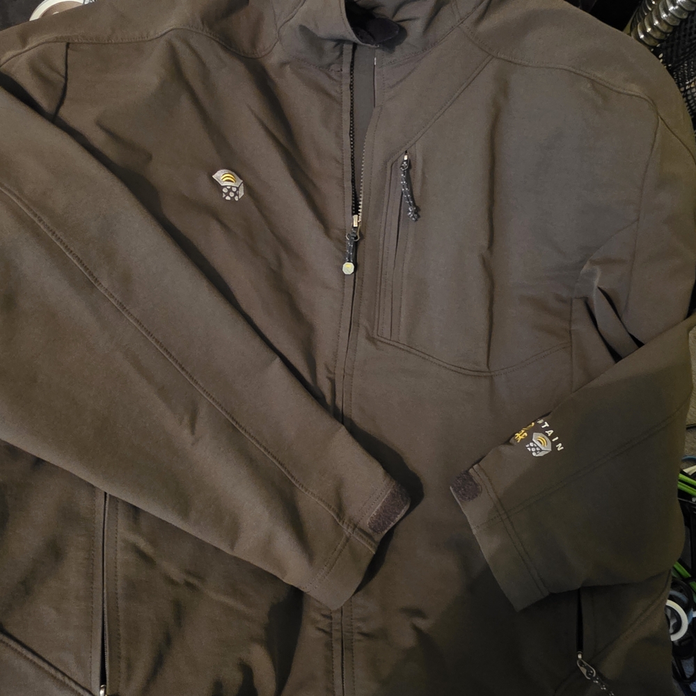 Mountain Hardwear Men's Brown Performance Jacket